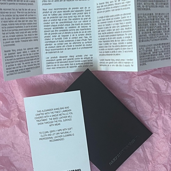 ✨SUPER SALE ✨Alexander Wang rose gold wallet. - Picture 11 of 11